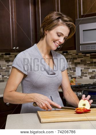 Woman With Apples
