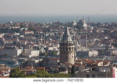 Galata Tower and Istanbul