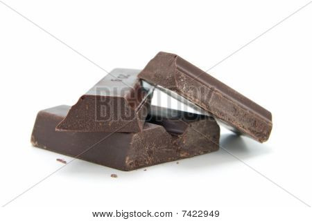 Pedaços de chocolate