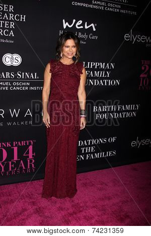 LOS ANGELES - OCT 18:  Elyse Walker at the Pink Party 2014 at Hanger 8 on October 18, 2014 in Santa Monica, CA