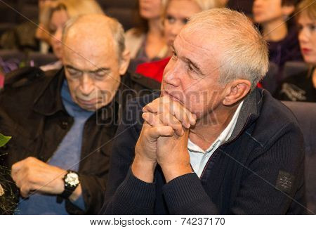 MOSCOW - OCTOBER, 1: Sergey Garmash. Opening Season. Troupe of Theatre Meeting. 
