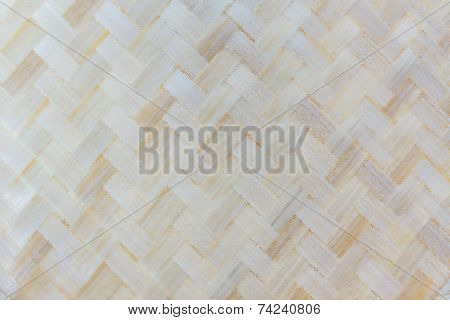 Abstract Bamboo Weave Pattern.