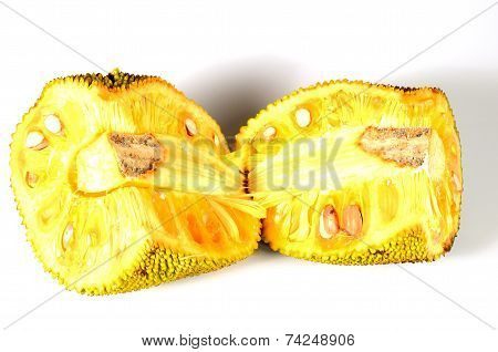 Jackfruit Isolated On White Background