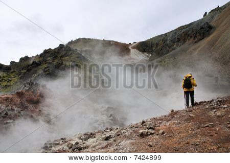 Volcano In Iceland
