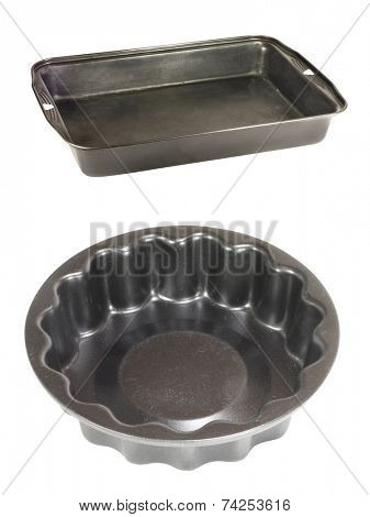 griddle underthe white background