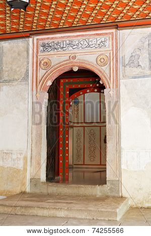 Door Of Khan's Palace (hansaray) In Bakhchisaray
