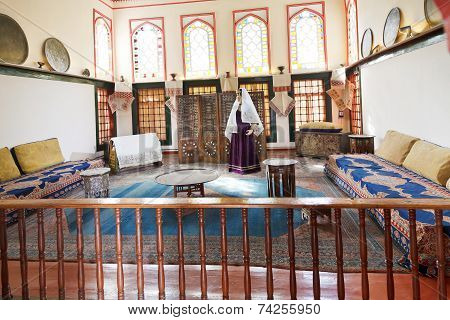 Interior Of Harem In Khan's Palace, Crimea
