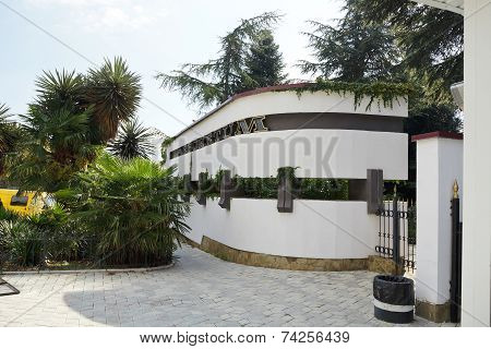 Entrance To Nikitsky Botanical Garden, Crimea