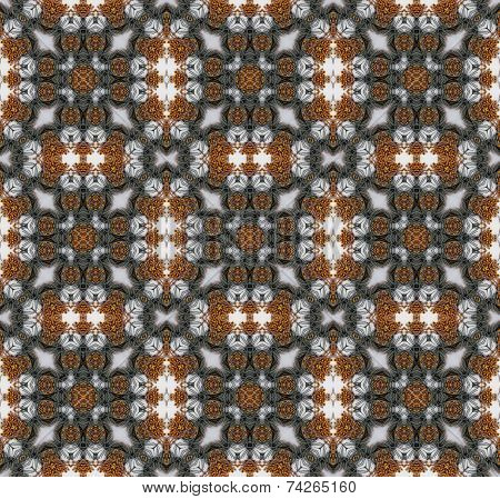 Textural seamless pattern