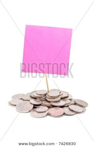 Růžové bankovky a mince Malajsie