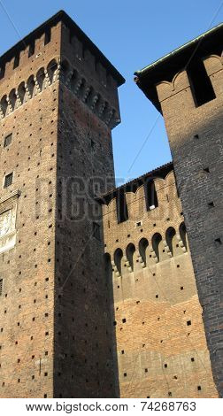 Castle towers