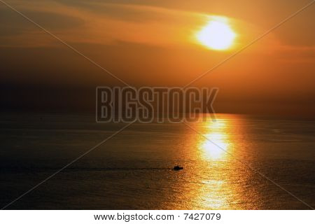 coucher de soleil
