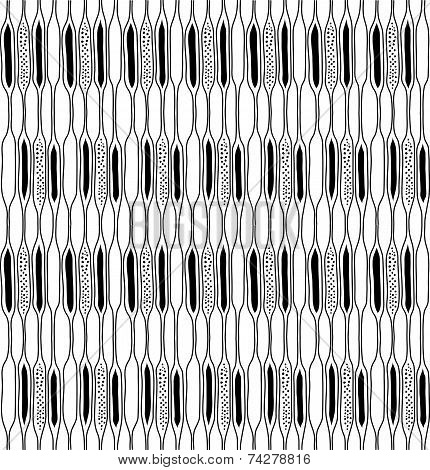 Geometric honeycomb pattern in black and vector format.
