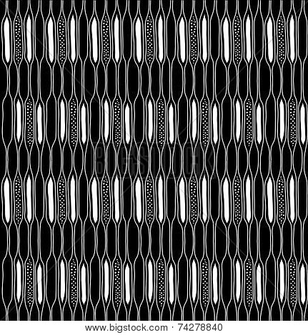 Geometric honeycomb pattern in black and vector format.