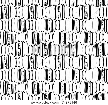 Geometric honeycomb pattern in black and vector format.