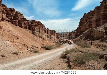 Valley Of Castles In Sharyn Canyon