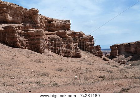Valley Of Castles In Sharyn Canyon
