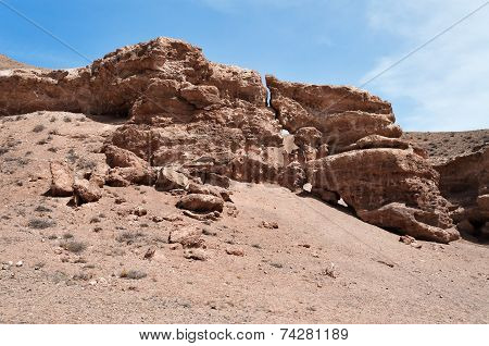 Valley Of Castles In Sharyn Canyon