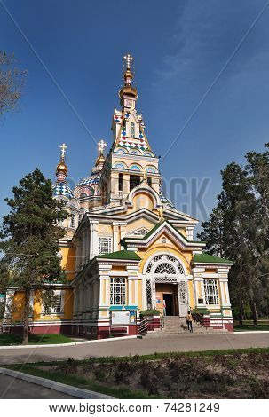 Ascension Cathedral In Almaty