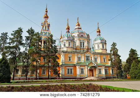 Ascension Cathedral In Almaty