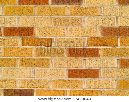 Orange, rot und Tan Brick Wall hintergrund