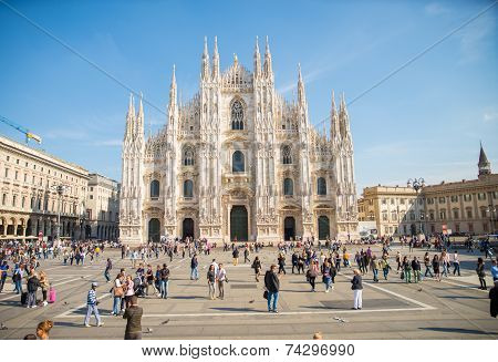 People In Milan