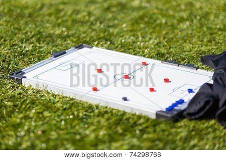 Football Soccer Training Tactic Board