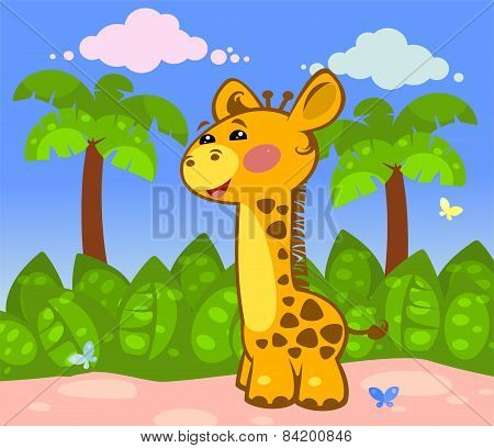 Happy  giraffe
