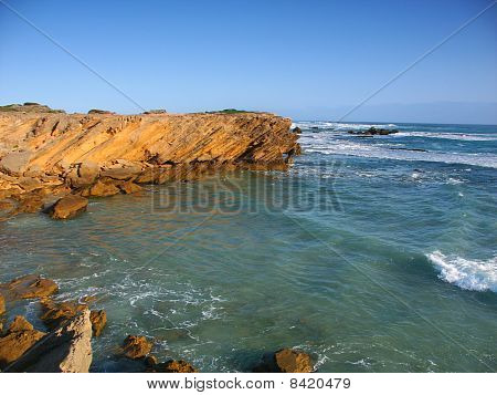 Costa rocciosa in Victoria, Australia