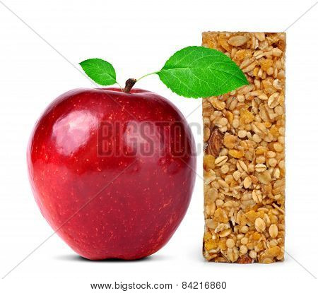 Muesli Bar with apple