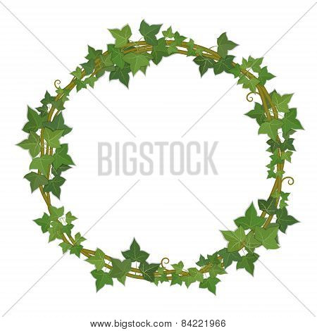 Ivy Round Frame