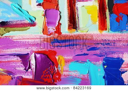 original abstract oil painting