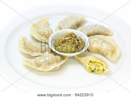 Nepalese food momo
