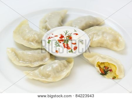 Nepalese food momo