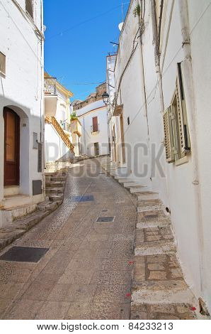 Alleyway. Laterza. Puglia. Italy.