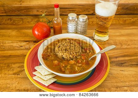 Gumbo With Beer