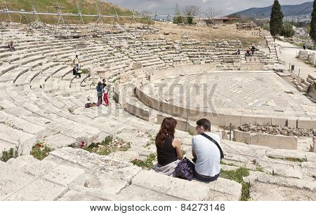 ATHENS, GREECE ON APRIL 15.