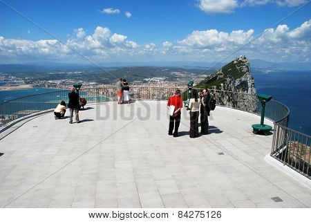 Viewing platform, Gibraltar.