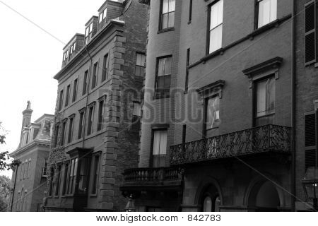 Vintage alla ricerca brownstone Boston