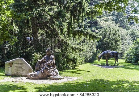 Cossack Memorial In Tuerkenschanzpark
