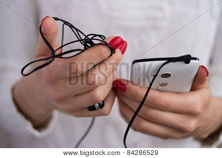 Tangled Earphones