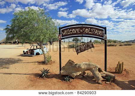 Solitaire, Namibia