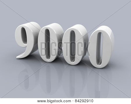 Number 9000