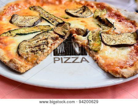 Pizza Vegetarian With Neapolitan Buffalo