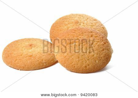 Tre biscotti gialli