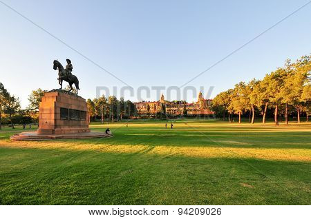 Union Buildings, Pretoria At Sunset