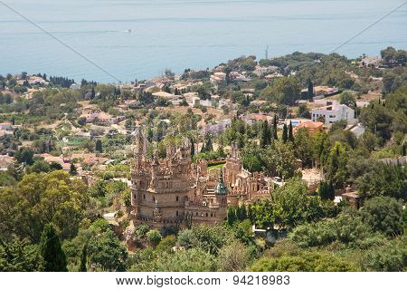 Colomares Castle In Benalmadena (Spain)
