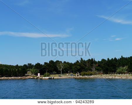 The Croatian Sv Petar isle