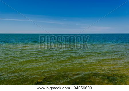 Baltic Sea. Kaliningrad region, city of Zelenogradsk.
