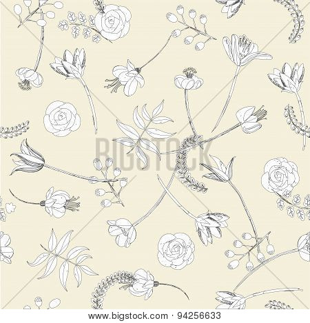 Seamless floral pattern